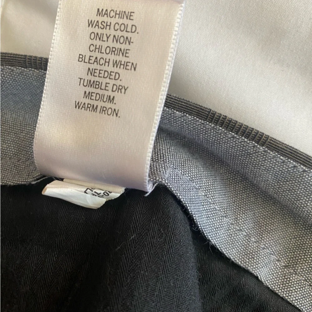 Banana Republic Mens Gavin Fit Pants Plaid 100% Cotton Dressy‎ Office Preppy